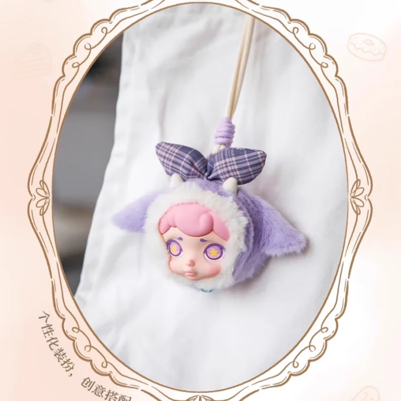 Original Hot Laura Warm Winter Tea Party Series Earphone Bag Vinyl Pendant Blind Box Caja Ciega Action Toy Figure Girls Gift