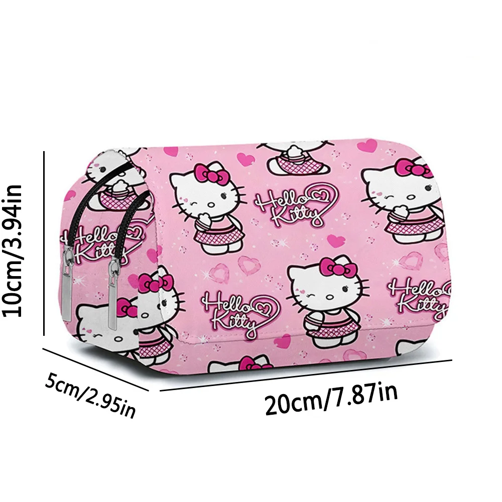 1pc Cute Kawaii Pencil Pouch, Cute Pencil Pouch, Gift for Fans College Students Friends Bookworm Organiser Freshers Week