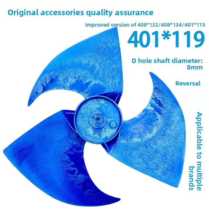 1-10 H P  Air Conditioner Fan Blades Suitable for Outdoor Units of Air Source Heat Pumps