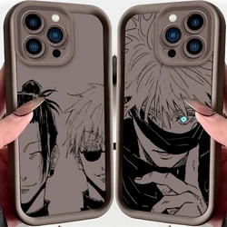 Anime G Gojo Awakens Fashion Eye Ladder For Apple iPhone 15 14 13 12 11 XS XR X Pro Max Plus TPU Phone Case