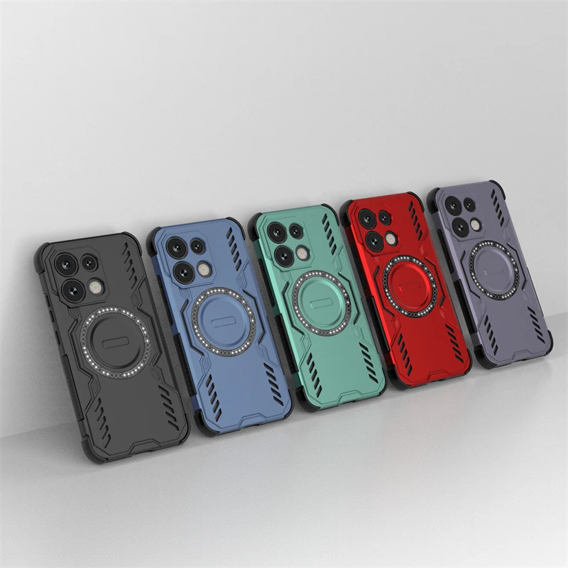 Magnetic Attraction Piece For Oppo Reno16 Pro Global Case Heat Dissipation Phone Case For Reno16 5G China чехол Funda Back Cover