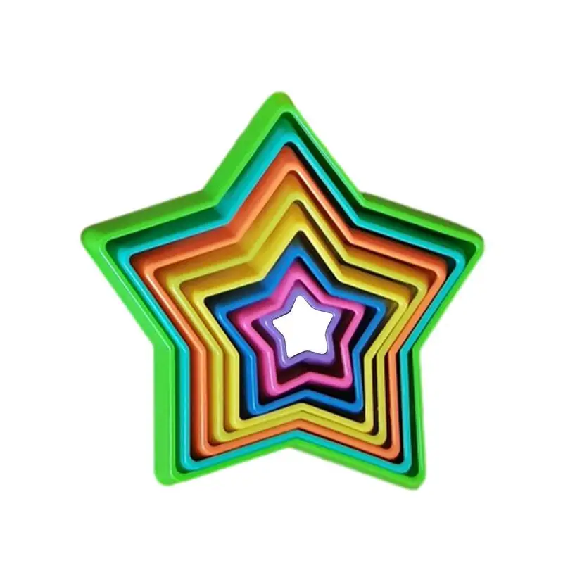 Adults Magic Star Fidget Stress Relief Sensory Toys For Anxiety Autism Children Juguetes Spiral Illusion toy Party Games