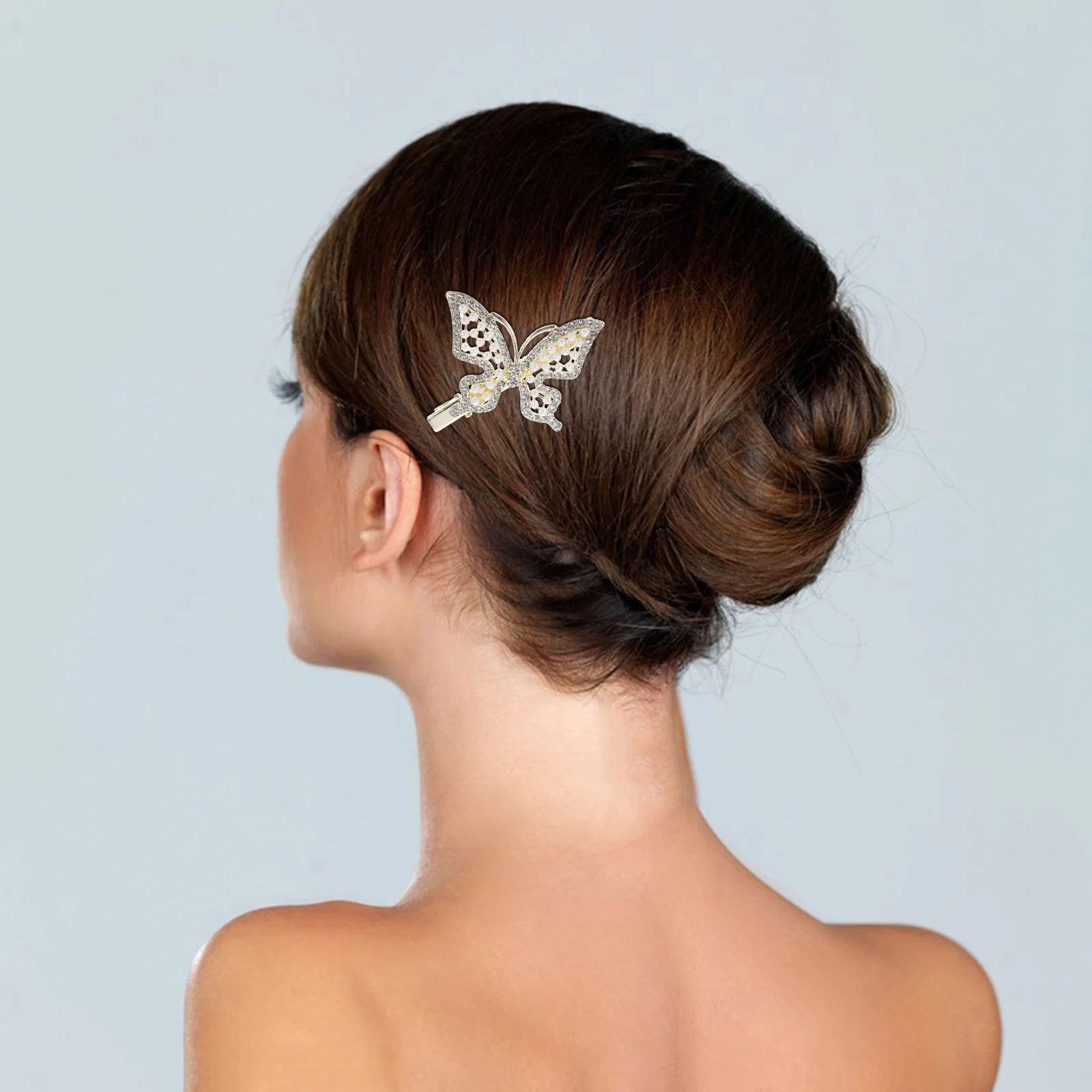 

3 шт. крошечные заколки для волос в форме бабочки, изысканное качество изготовления, прочные заколки для волос для женщин и девочек, заколки для волос для особых случаев