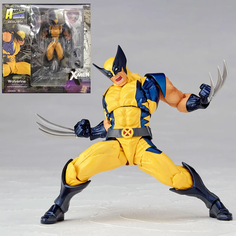 Ko niesamowite figurki Yamaguchi rosomak X-Men Ml figurka z wilkołakiem lalki Pvc kolekcja modeli zabawki dla prezenty dla dzieci