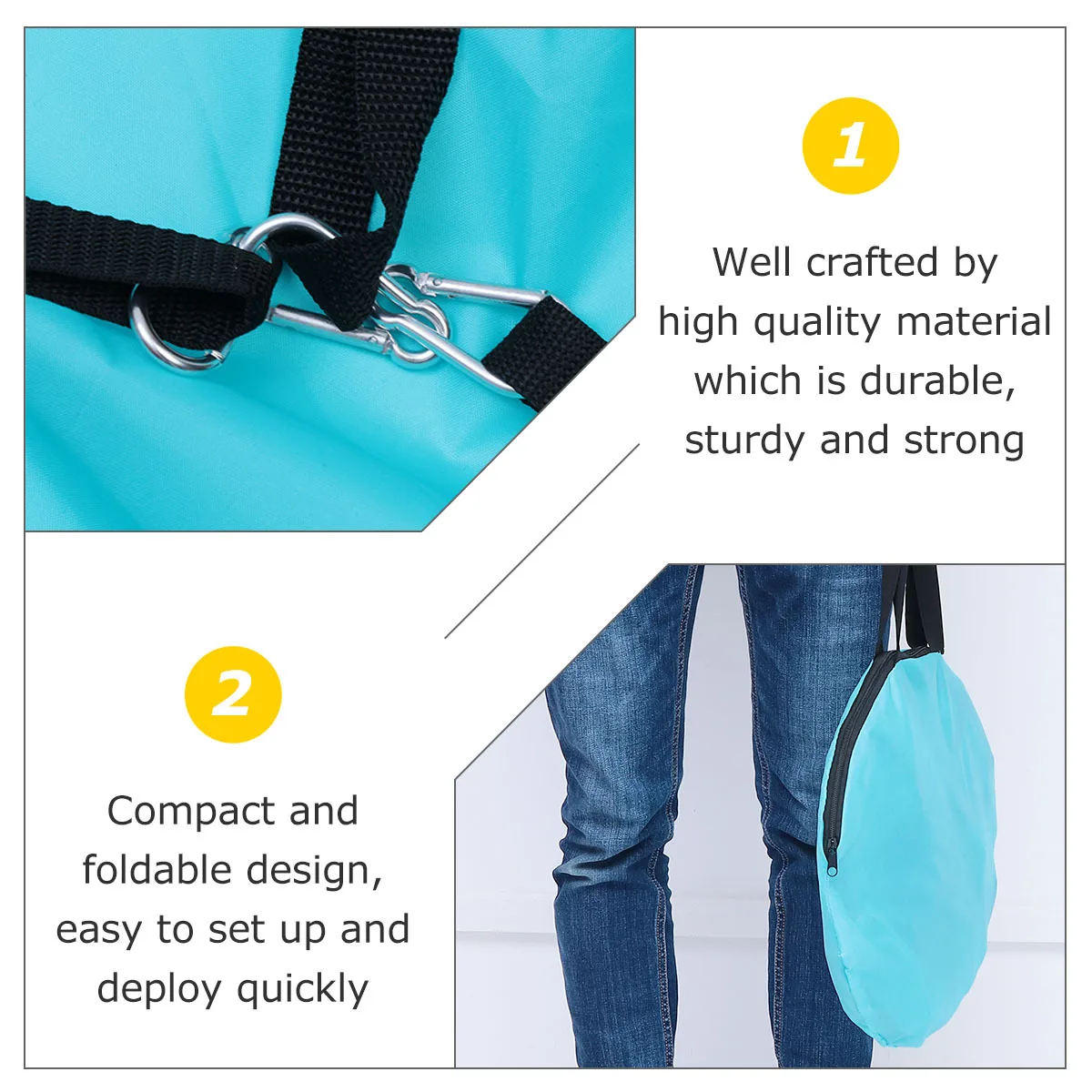 

1Pcs Kayak Boat Wind Sail Foldable Compact Downwind Uv Protection Foldable Canoe Surfboard Sailing Sail Kayak Accessories