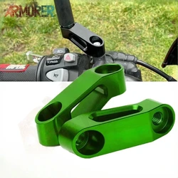 For VERSYS 1000 VERSYS1000 CNC Handlebar Mount Mirror Riser Extender Adaptor Adapter 2010 - 2017 2018 - 2022 2023