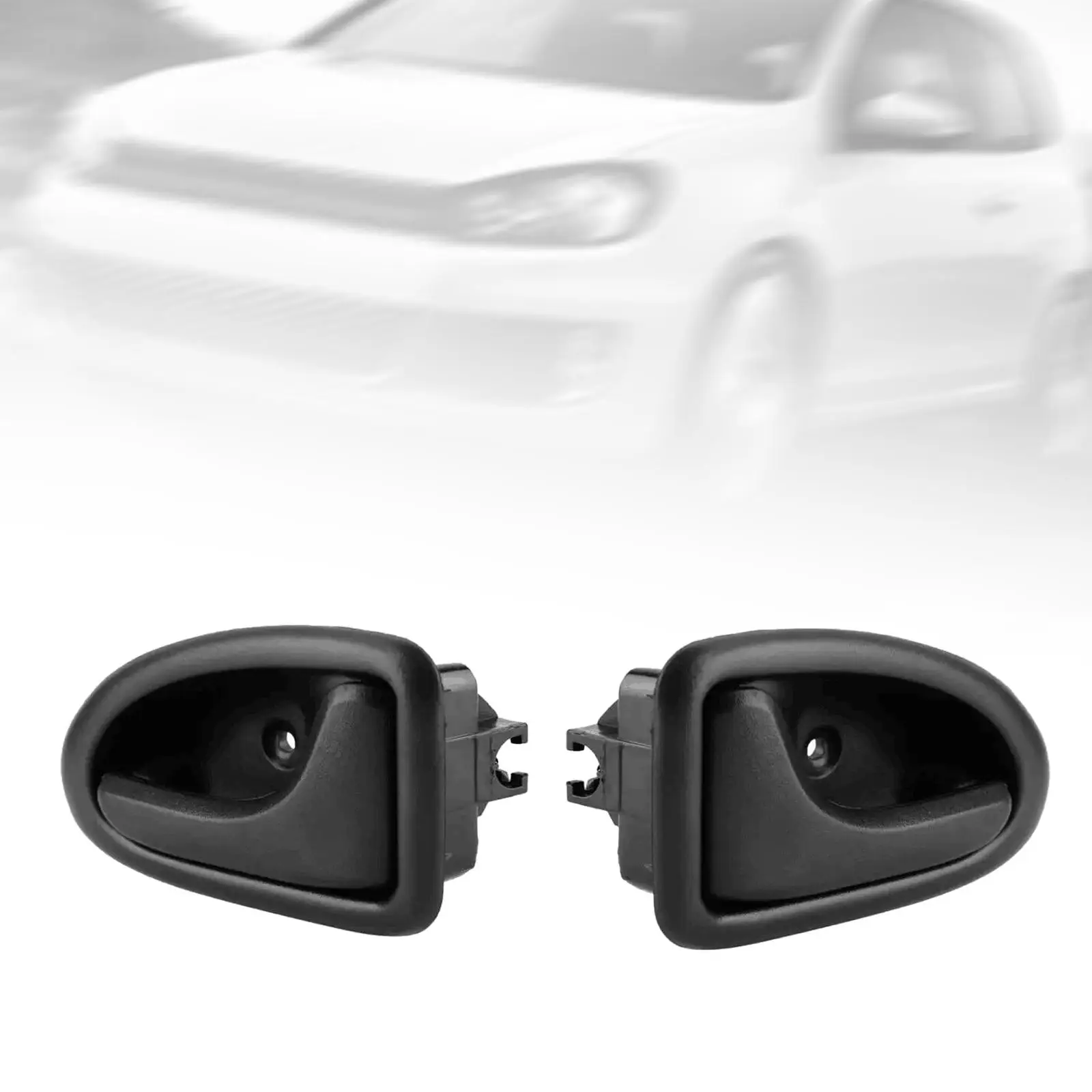 

2 шт. накладок на внутренние дверные ручки 7700353282 7700353283, прямая замена, простая установка для Iveco Daily 1999-2006, аксессуар