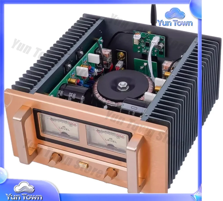 for BRZHIFI SK18752 BT 5.0 Home Theater Amplifier HiFi Class A 2.0 Channel Audio Receiver Stereo Amplifier for Home Audio