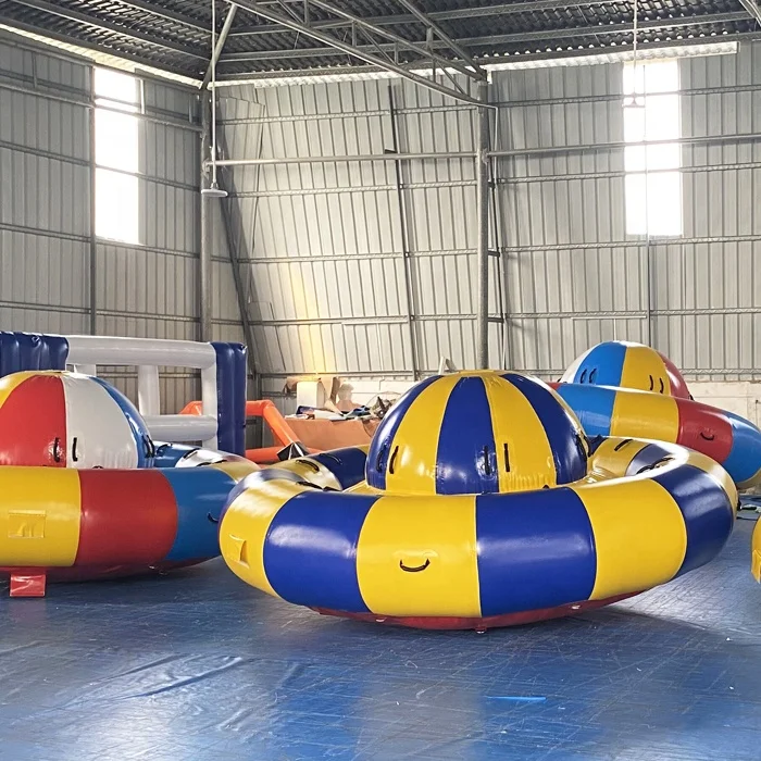 New Arrival LYT G1-010 Adult Crazy Yacht Towable Inflatable Water Toy Disco Boat 5-10 Passenger CE Certified