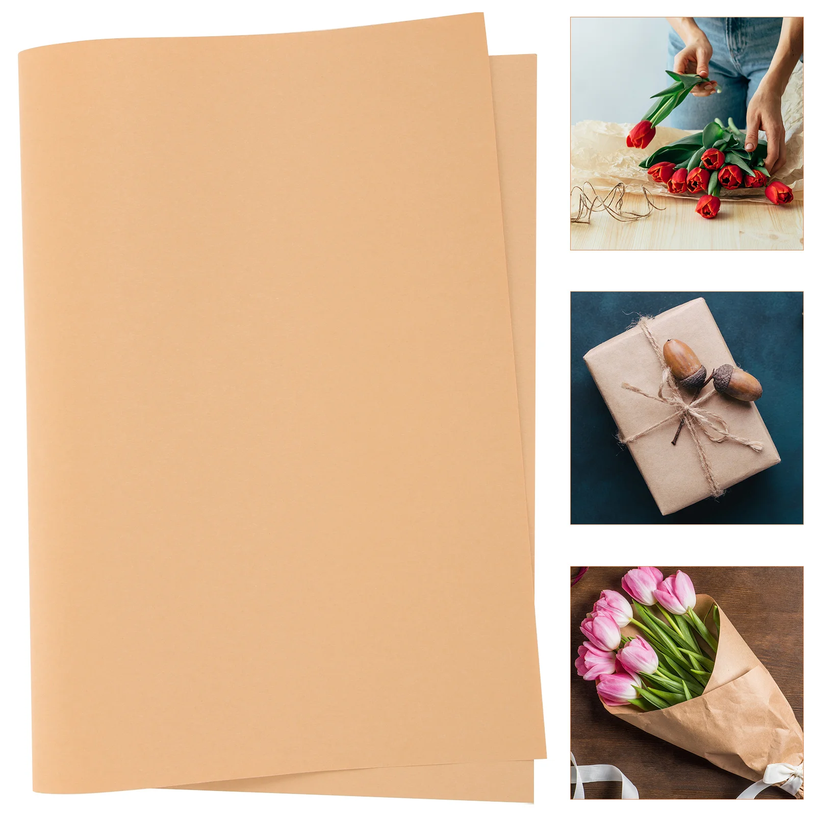 45 листов винтажной подарочной упаковочной бумаги, безопасный материал для рождественских поделок, проекты «сделай сам», обертки с цветочным рисунком, изысканный дизайн