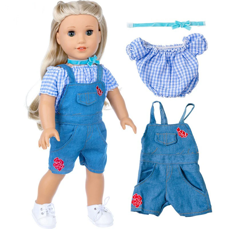 18 Inch Girl Doll Clothes Coat Pants Reborn Baby Dolls Clothes Jackets Toys Wears