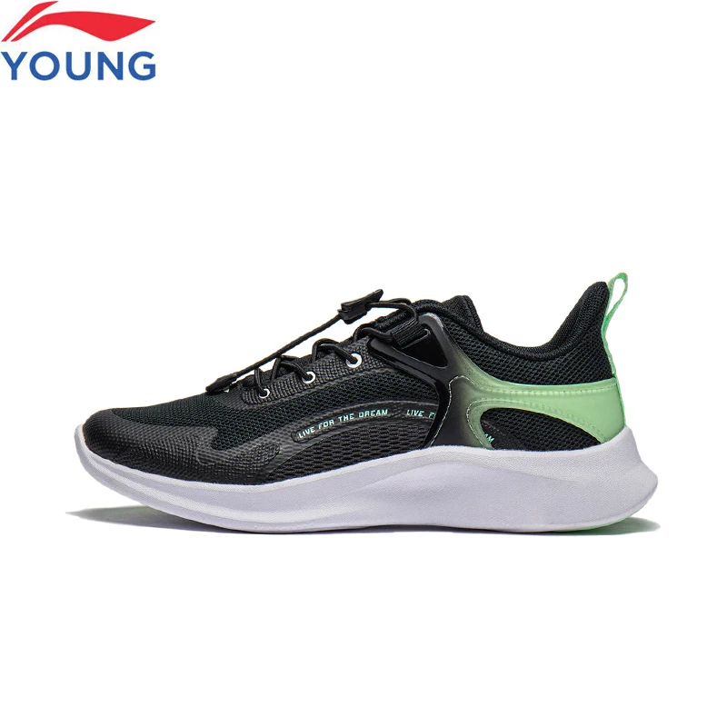 Li-Ning Kids Boys Sports Style Leisure Shoes Child Cushion LiNing Fitness Soft Light Wearable Comfortable Sneakers YKCU038