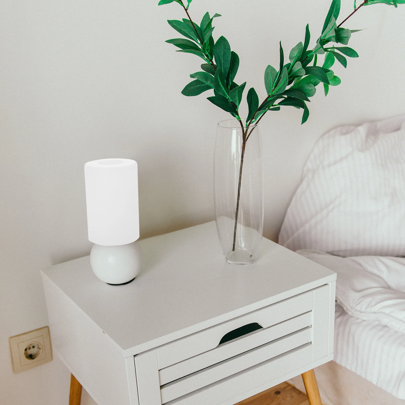 

Milk White Glass Lampshade Cylinder Replacement for Ceiling Pendant Light Modern Decorative Lamp Shade Cover Glass Lampshade