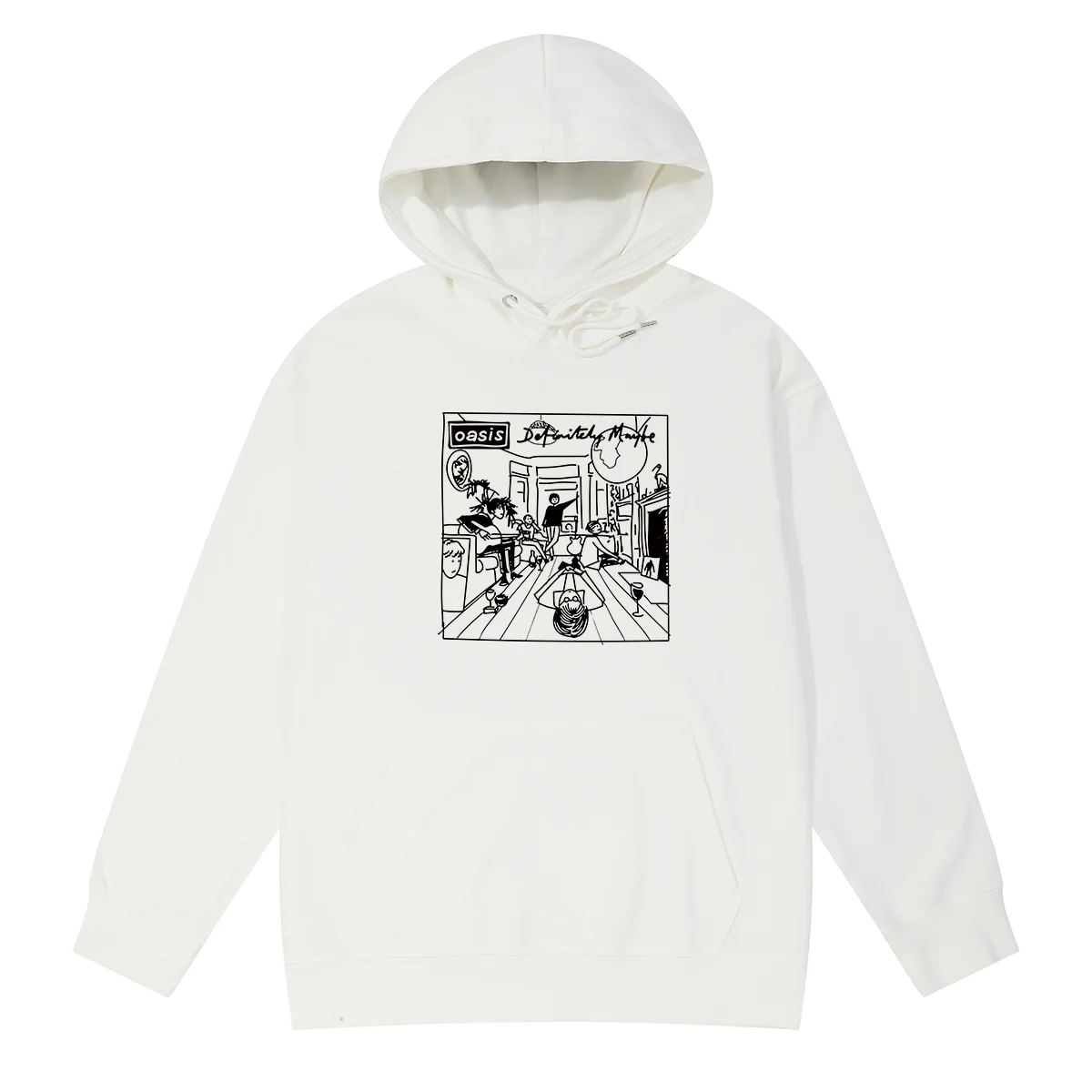

Oasi Logo Rock Band Vintage Hoodies Liam Gallagher Sweatshirts Boys and Girls Sweater Clothes Men Women Unisex Cotton
