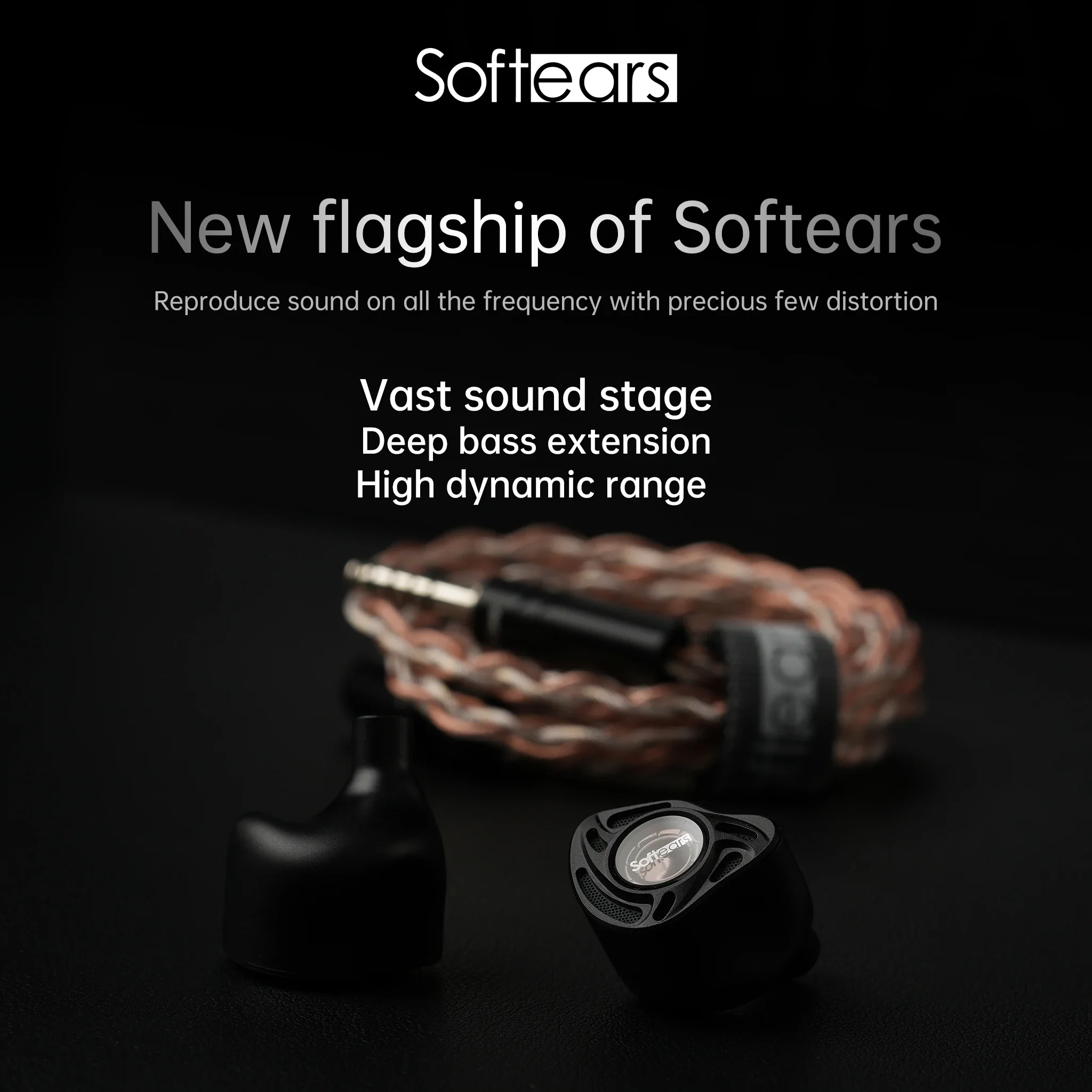 Softears Enigma 2Dynamic 6 zbalansowana armatura 4 sterownik elektrostaty douszny kabel przewodowy słuchawki końcowe Hifi 12-sterownik 5-kierunkowe Iems Hi-Fi