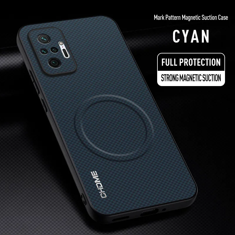 Für Xiaomi Redmi Note 10 Pro Hülle Luxus Auto-Magnethalter Handyhülle Für Redmi Note10 Pro 4G Silikon Stoßfeste Rückabdeckung – Detail 26