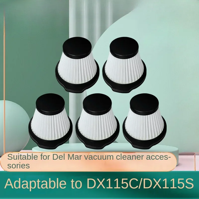 Suitable for Delmar handheld vacuum cleaner accessories filter screen DX115S DX115C filter element HEPA hippa