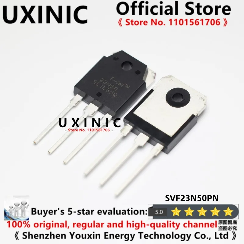 UXINIC 100% New Imported OriginaI SVF23N50PN SVF23N50 23N50 TO-247 MOS FET 23A 500V