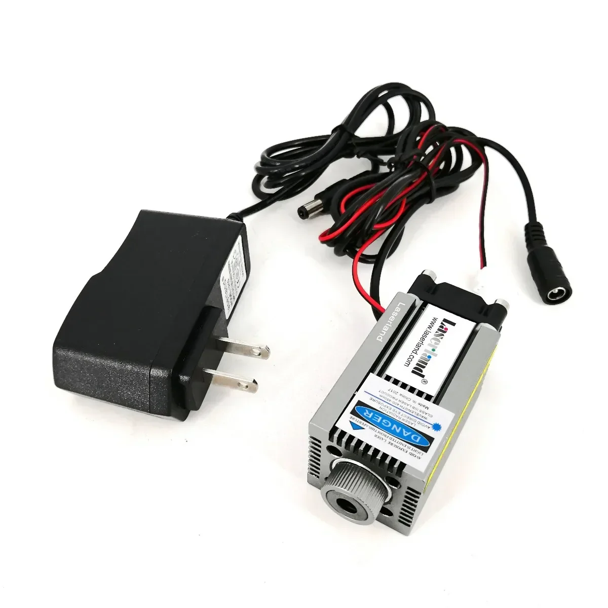 Focusable 1W 445nm Blauwe Laser Diode Module Met Ventilator Apapter