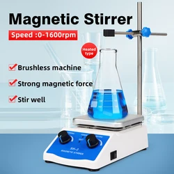 Heating Magnetic Stirrer Mixer 1000ml Mixing Machine Adjustable Laboratory Hot Plate Magnetic Stirrator Liquid Magnetic Mixer