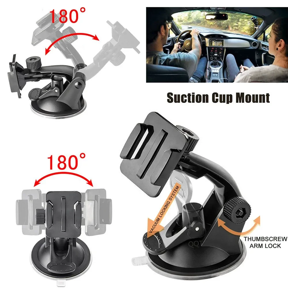 Universal Adapter Tripé Montagem Set para Gopro Hero, Chest Strap, Action Camera Acessórios