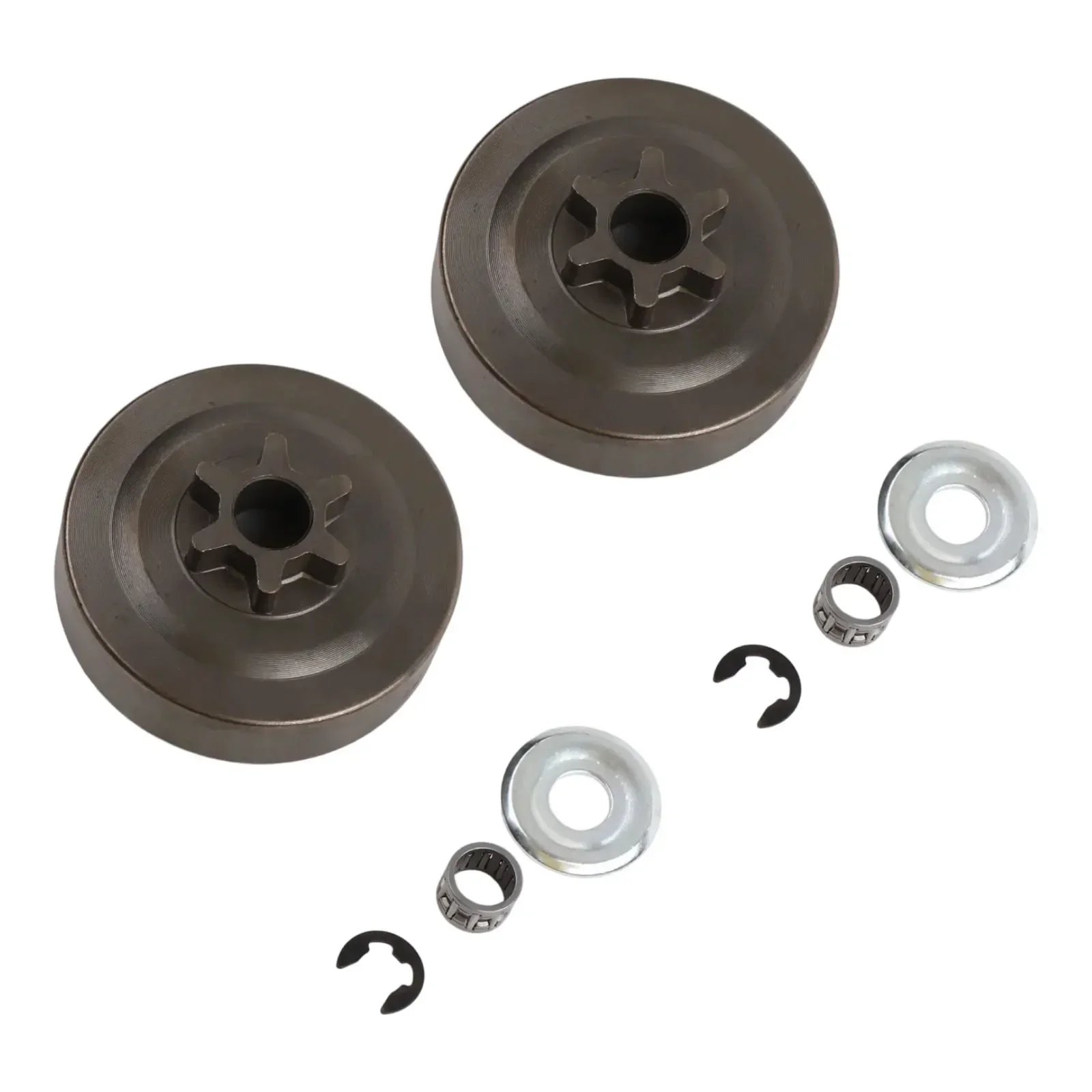 For Chainsaw Maintenance Chainsaw Clutch Kit 6 Teeth Easy To Install High-quality Materials Increased Cutting Efficiency