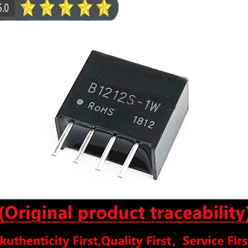 

Commitment to original 100% B1212S-1W DC isolated power module DC-DC buck power module 12V to 12V1W