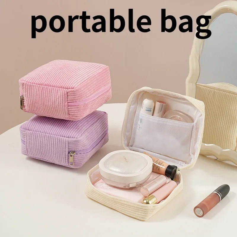Hygieneartikel-Aufbewahrungstasche für Mädchen, Tragbare Damenbinden-Tasche, Schüler-Periodenpflege-Organizer, Monatliche Menstruationsbinden-Aufbewahrungstasche