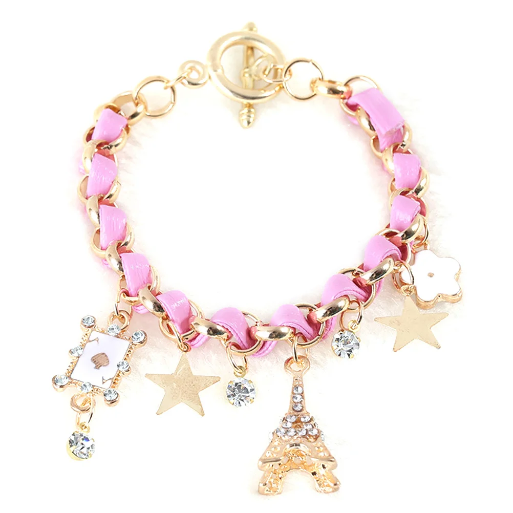 

Elegant Poker Card Alloy Bracelet For Women Fashion Jewelry Crystal Design Perfect Gift Valentine'S Day Birthday Anniversary