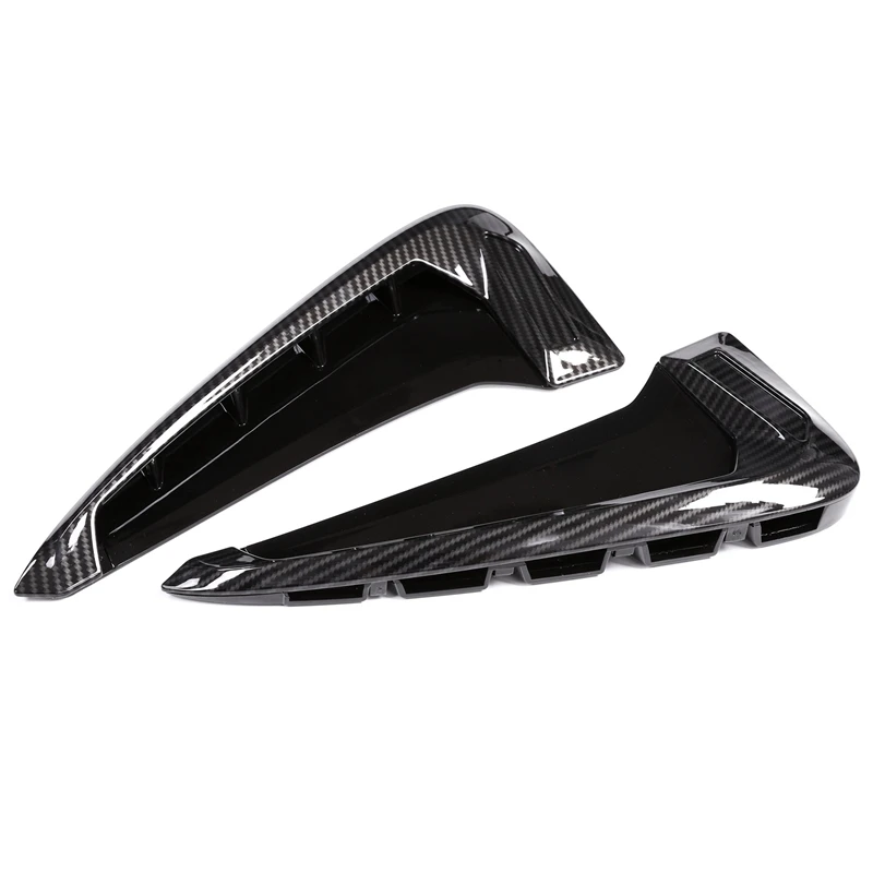 Shark Gills Side Fender Vent Stickers con paraurti anteriore griglia inferiore copertura Trim, per BMW X5 E70 E71 07-10,F15 F85 14-17