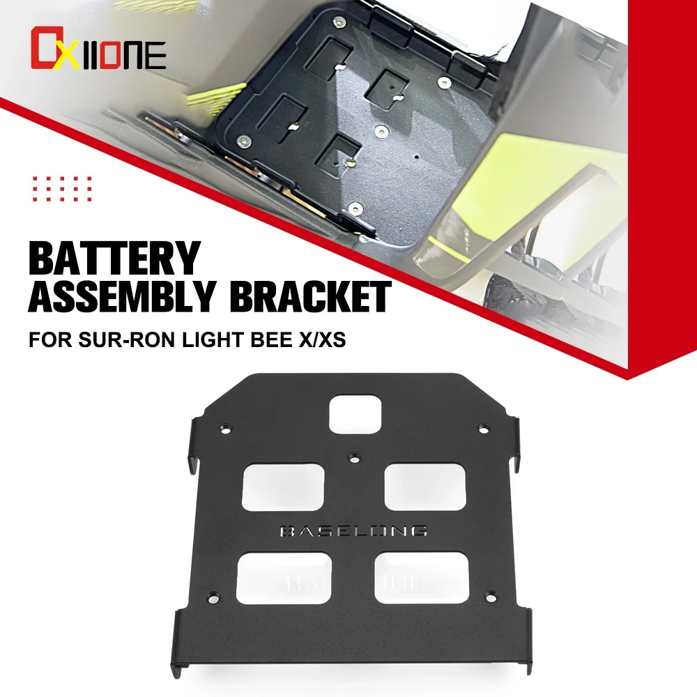 

Нижняя опорная пластина из нержавеющей стали для аккумулятора мотоцикла SUR-RON Light Bee X/XS, аксессуары для мотоциклов