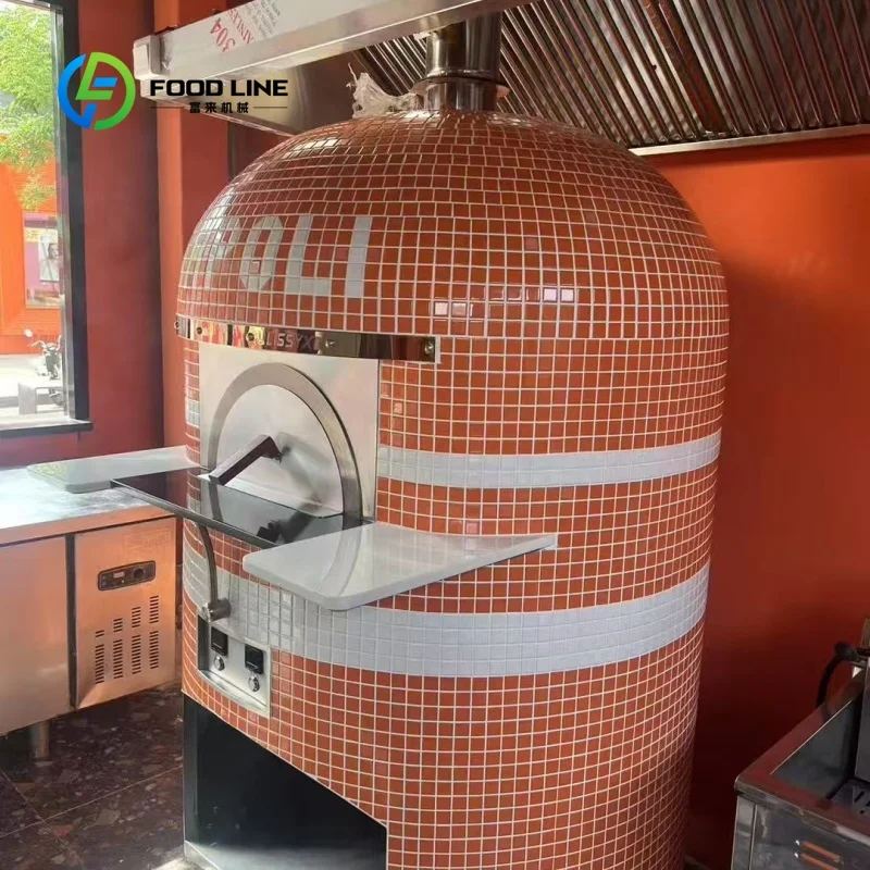 Heavy Duty Commercial Pizza Oven Customized Italian Outdoor Wood Fire Gas Electric Dome Brick Neapolitan for Restaurant Baking