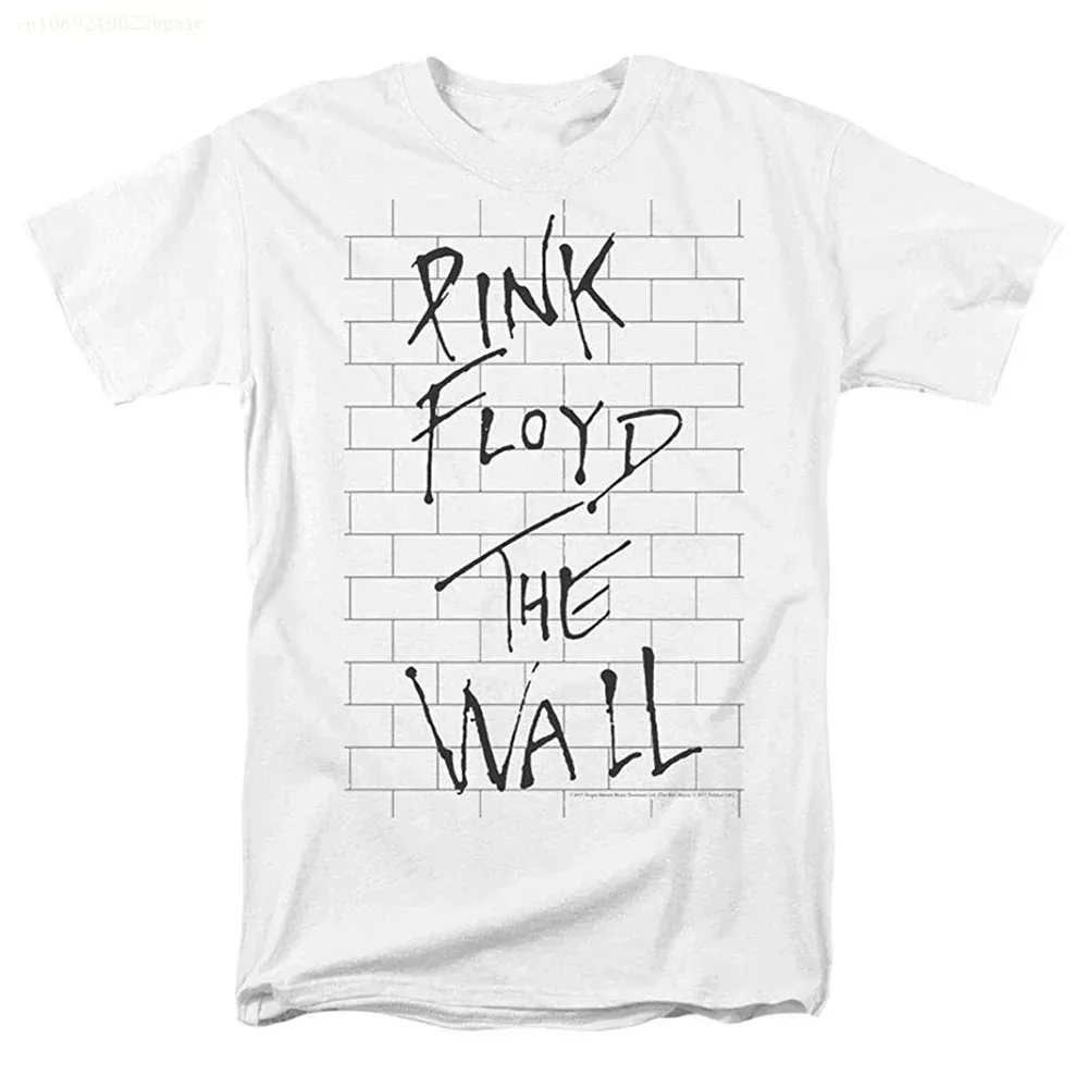 The Pink FloydS The Wall MenWomen Hard Rock Band Cotton T-shirt Short Sleeve Tee Shirt Hip Hop Clothes Vintage Tops Streetwear