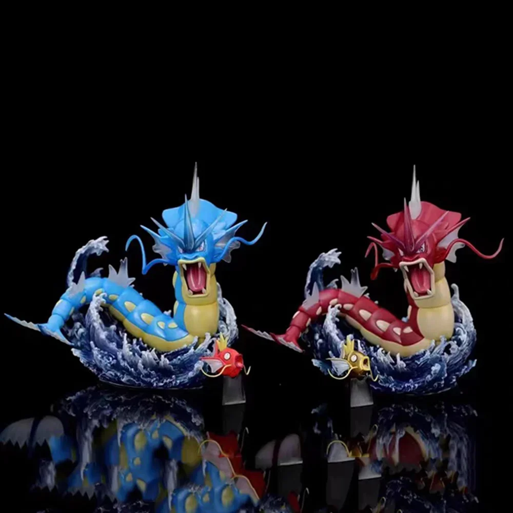 

21cm Anime Pokemon Figure Gyarados Magikarp Action Figure Evolution Model Collection Ornamen Cartoon Toy Adult Kid Birthday Gift