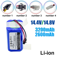 Vacuum Cleaner Battery 18650 B4-4S1P-AAF-4 for Chuwi Polaris Kitfort DIBEA  Ecovacs iBoto iLife Genio Liectroux Proscenic LIFERO