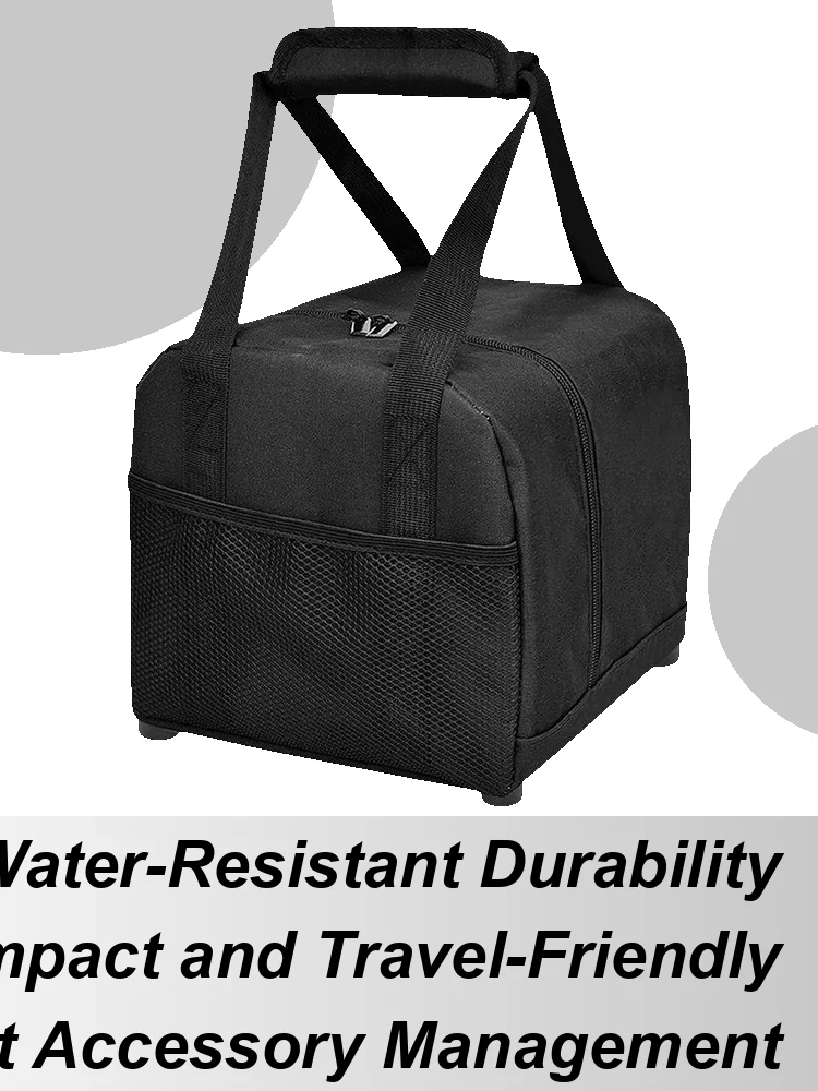 

Сумка для боулинга, сумка для переноски мячей для боулинга с мягким держателем, водонепроницаемая сумка с боковыми сетчатыми карманами для игроков, мужчин, спортсмен