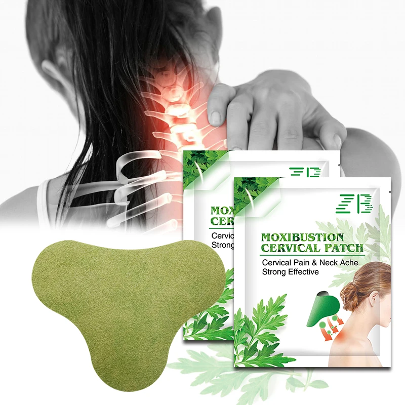 6PCS Cervical Vertebra Pain Relief Patch Chinese Medical Plaster Joint Body Wormwood Arthritis Pain Removal Killer