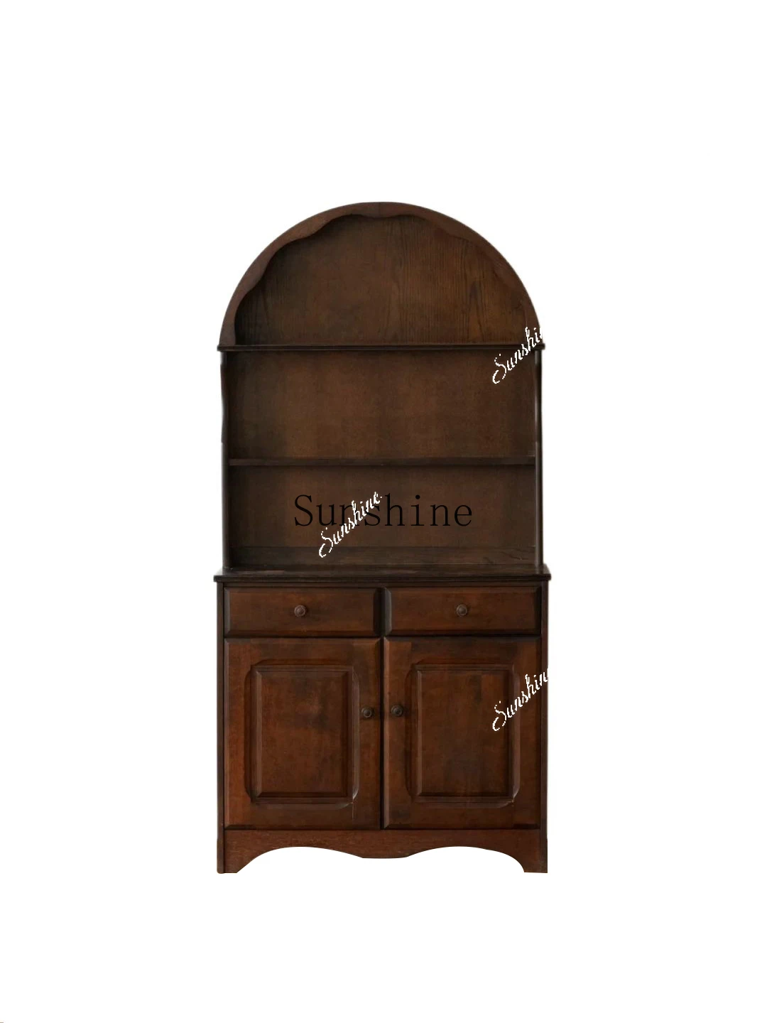 Furniture display porch storage tea cabinet French simple solid wood nostalgia medieval   TF