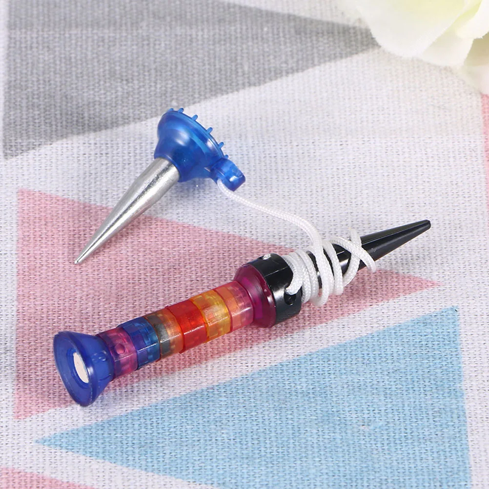 3 قطعة تي شيرتات جولف بلاستيكية أقوى عالية طويلة تي شيرت نهج ضحل ألوان زاهية سهلة اكتشاف أدوات التدريب في الأماكن المغلقة والخارجية #5