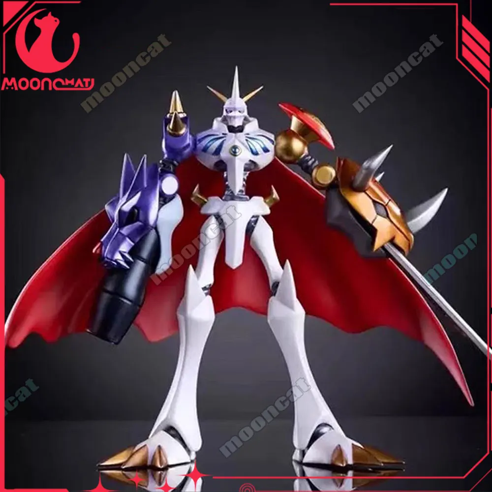 17cm Digimon Adventure Anime Figure Omegamon Dukemon Figures Action Figurine Model Statue Doll Collection Decoration Toys Gifts