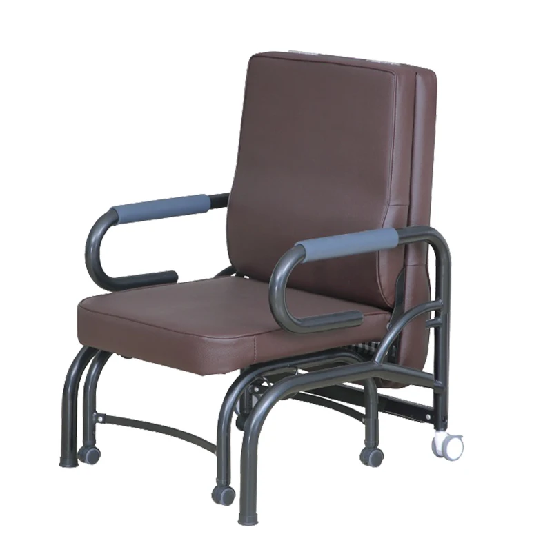 Accompanying Escort Inpatient Nursing Sleeping Hospital Folding Chair Bed