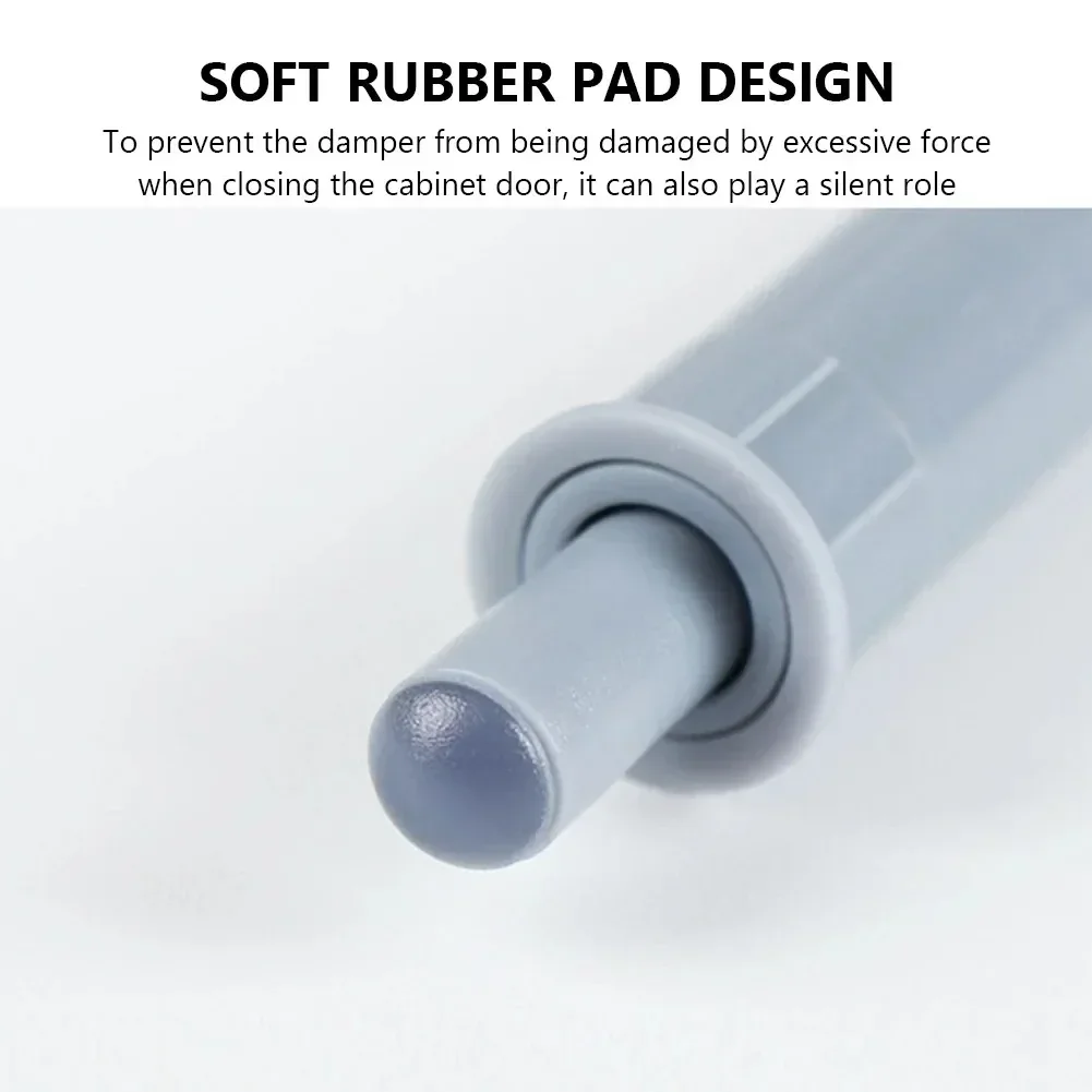 10PCS Damper Buffer Soft Quiet Close Invisible Kitchen Cabinet Door Stop Drawer Buffers With Screws Furniture Hardware Accessory