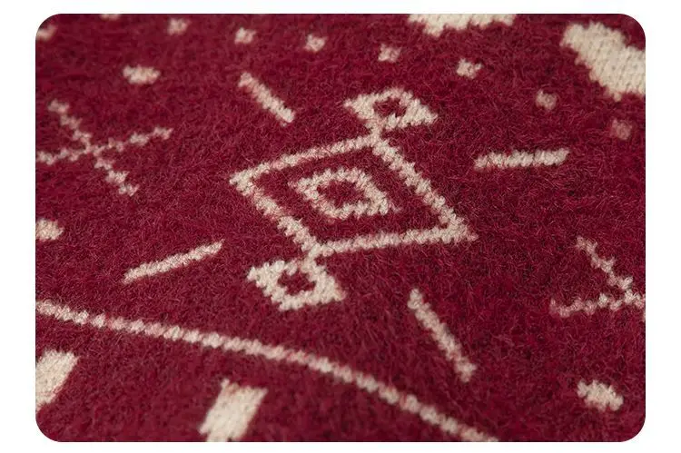 Mädchenpullover Neue Winter Verdickte Jungen-Strickoberteile Kindermäntel Winterkleidung Weihnachten – Detail 6