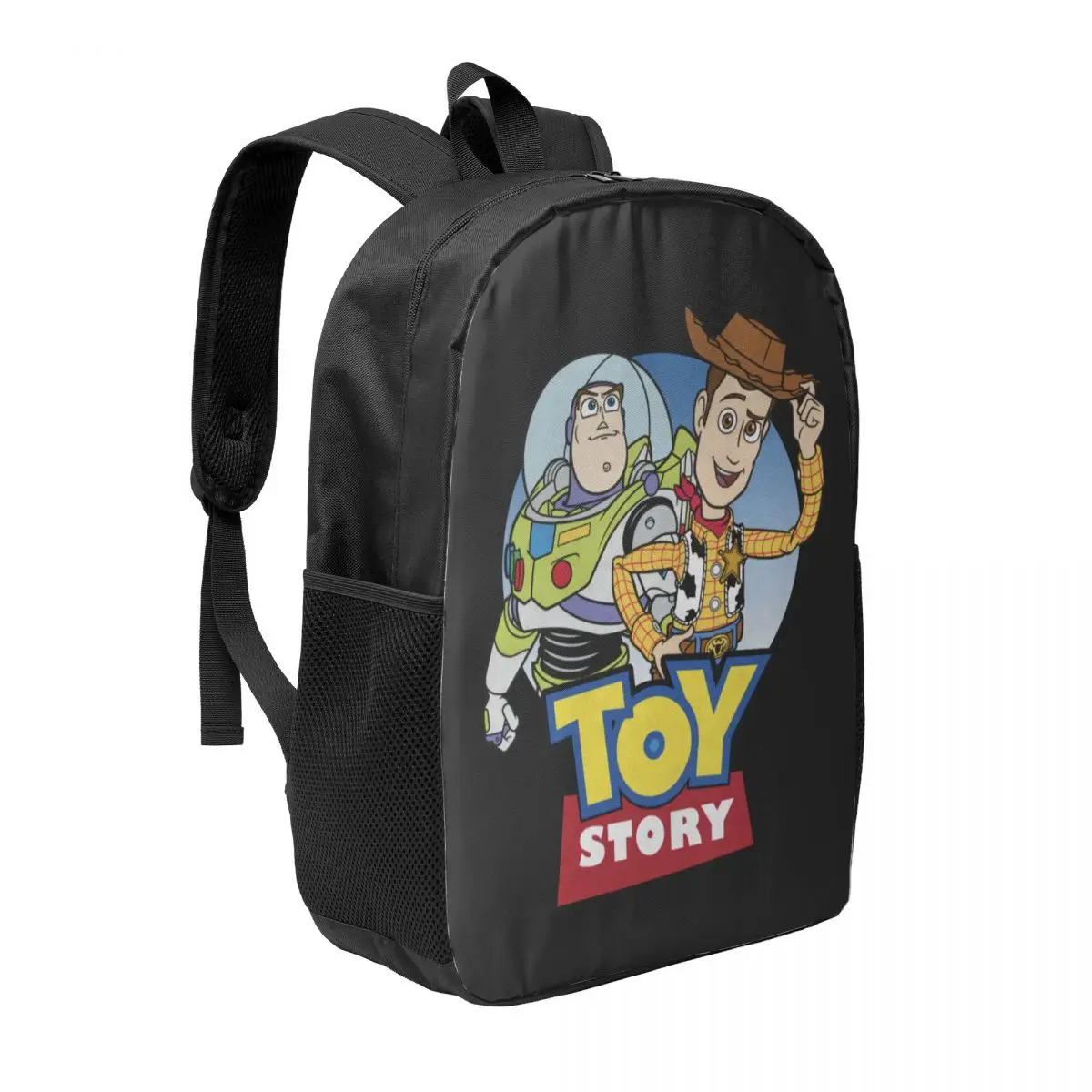 Custom Toy Story Woody Buzz Lightyear Backpacks for Women Men Waterproof College School Bag Printing Bookbags