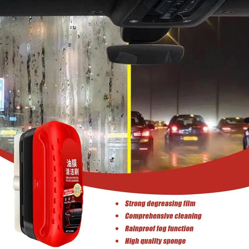 Oil Film Brush Glass Coating Car Windshield Oil Film Remover Multifunctional Efficient Glass Cleaning Board For Rear Window Side