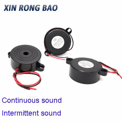 

High Decibel 4216 Intermittent Sound 100dB Piezoelectric Buzzer Automotive Home Appliances Piezo Active DC Buzzer With Wire