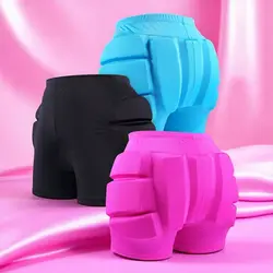 Pattinaggio di figura fianchi di ghiaccio protezione Pad supporto di sicurezza sportiva protezione protettiva sci impatto pantaloncini adolescenti resistenti all'usura