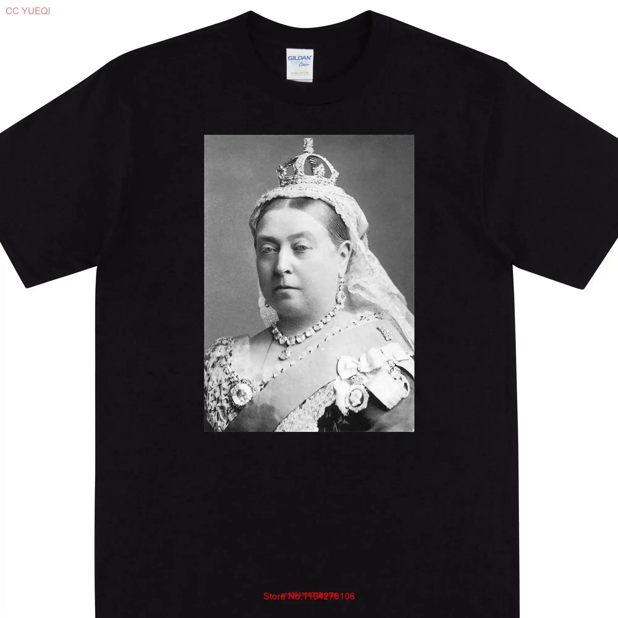 QUEEN VICTORIA T shirt Royal Family long or short sleeves