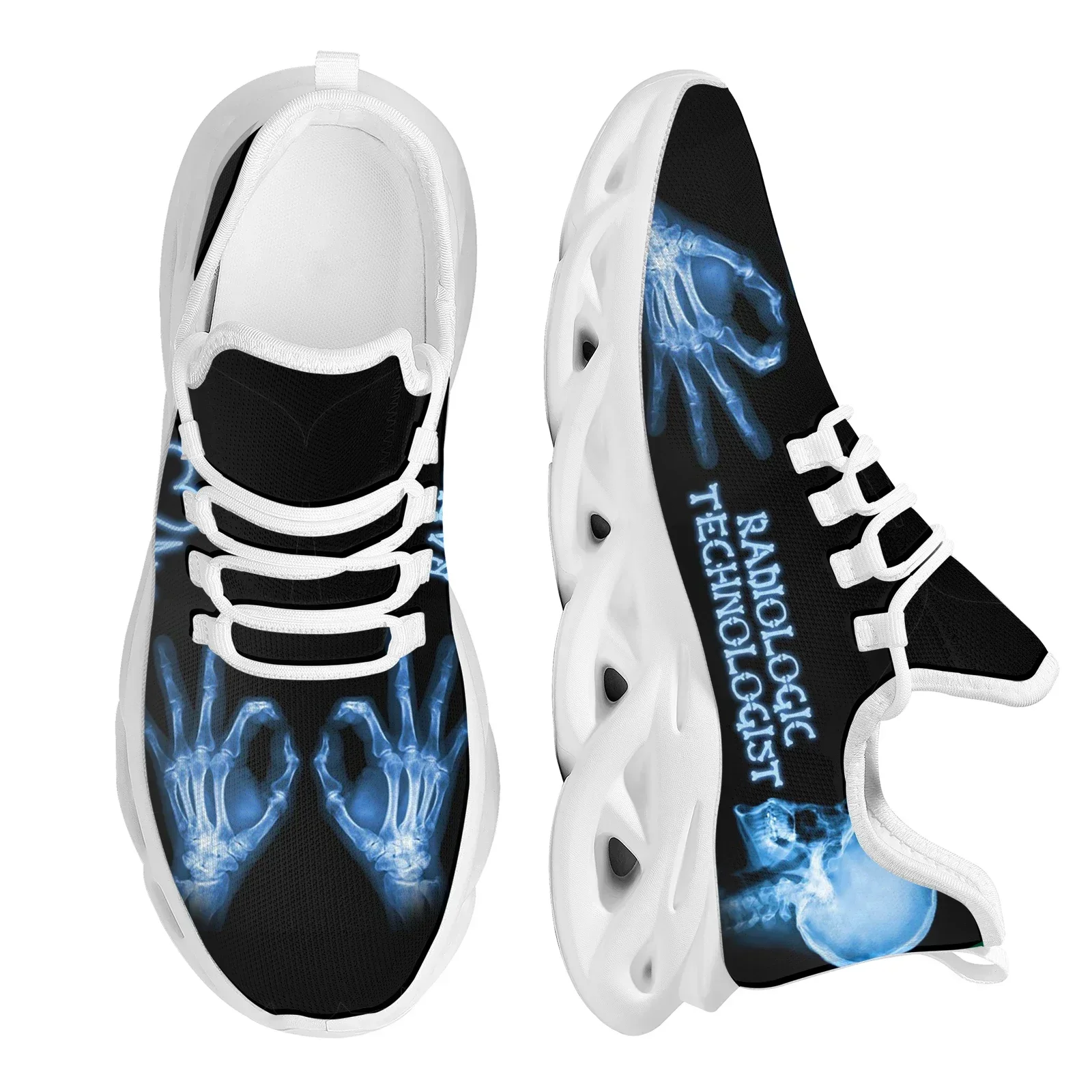 Men Sneakers Shoes Radiologic Technologist Blue Print Casual Men's Lightweight Flats Footwear Zapatillas Hombre 2023