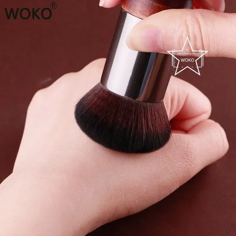 M112 Travel Foundation Brush Magic Foundation Liquid Buffing Brush High Quality Angled Kabuki Foundation Concealer Makeup Brush